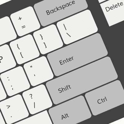 Typing icon